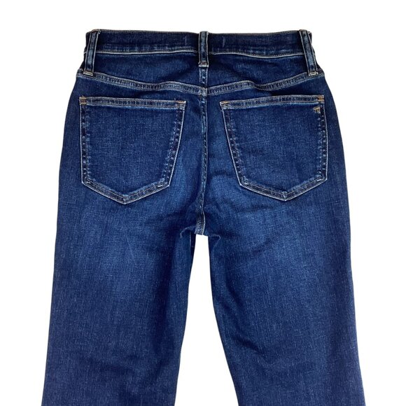 Madewell Womens 25 Mid-Rise Kick Out Flare Jeans Blue Denim NWOT - Picture 8 of 13